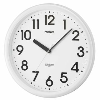 MAG(マグ) 掛け時計 壁掛け時計 電波時計 アナログ シンプル 直径31.0(置時計)
