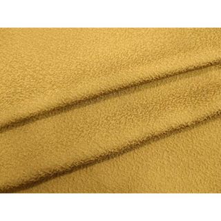 平和屋着物●上質な色無地　紋意匠　黄土色　正絹　逸品　DAAV1260tw