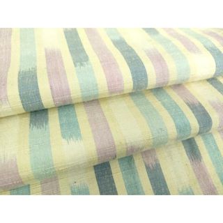 平和屋着物●上質な紬　変わり間道　正絹　逸品　DAAU5586ps(着物)