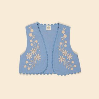 apolina Bonnie Gilet Cornflower 5-7y
