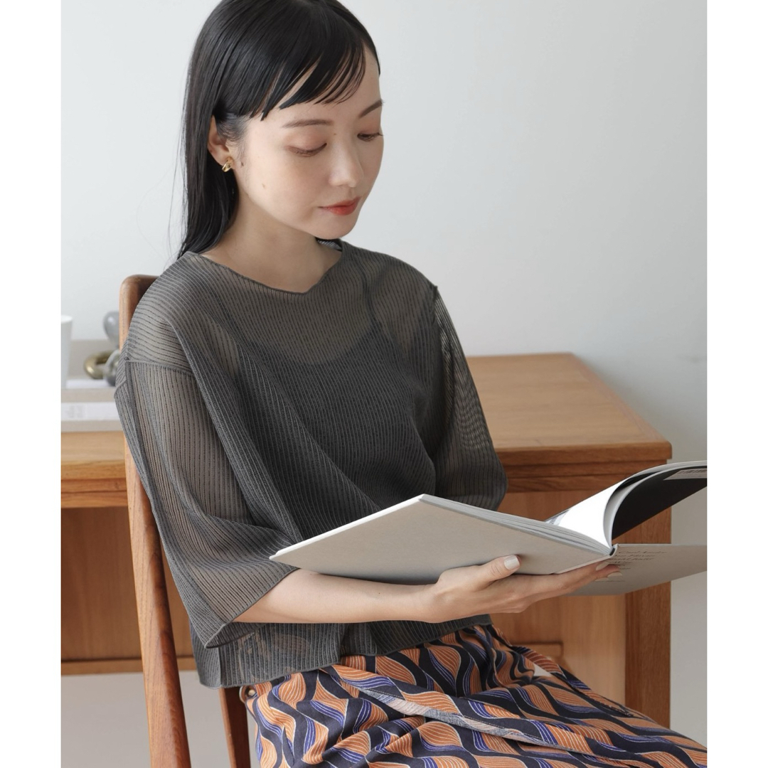 LOWRYS FARM(ローリーズファーム)のLOWRYS FARM シアーラッセルショート6S レディースのトップス(カットソー(半袖/袖なし))の商品写真