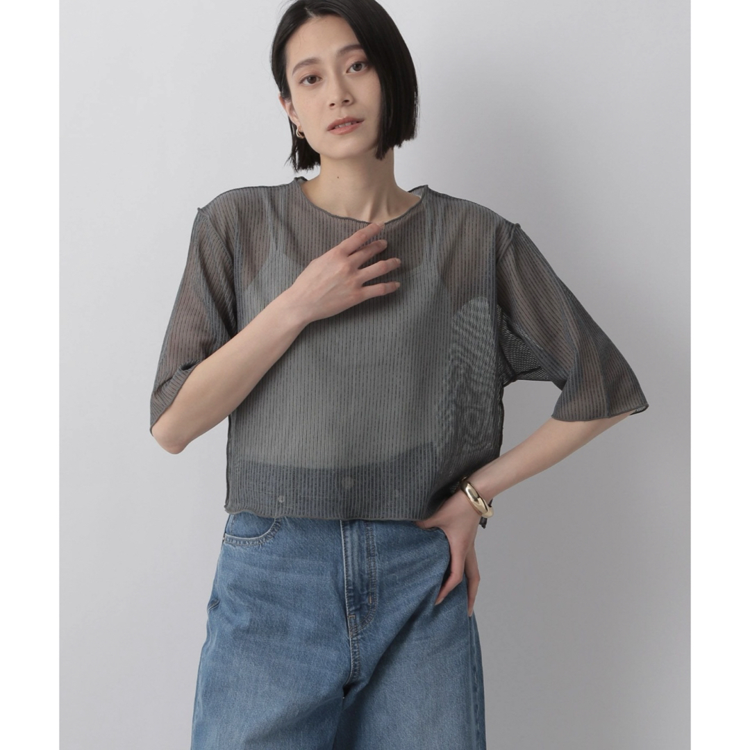 LOWRYS FARM(ローリーズファーム)のLOWRYS FARM シアーラッセルショート6S レディースのトップス(カットソー(半袖/袖なし))の商品写真