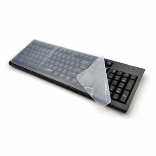 【サイズ:デスクトップ】サムコス デスクトップ PC キーボード プロテクター 