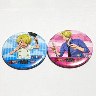 ワンピース サンジ 缶バッジ バラティエ ワンピースタワー Jワ スタンプラリー