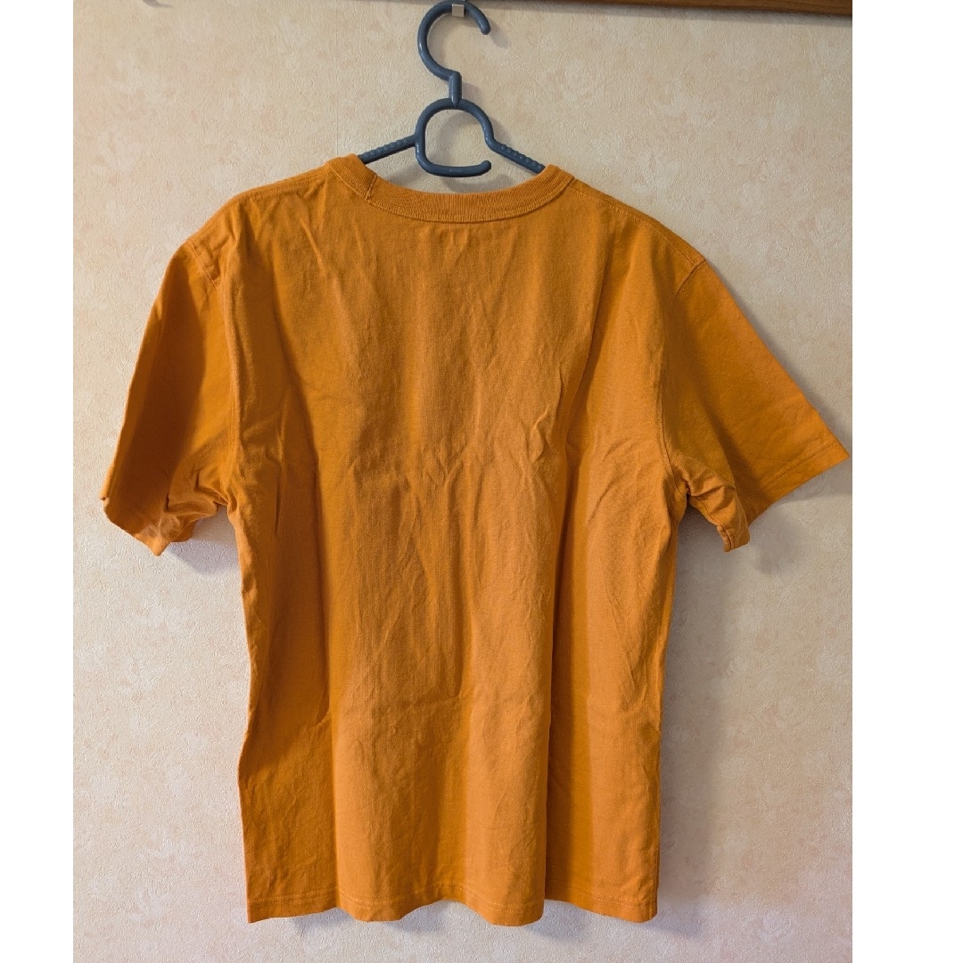 UNIQLO(ユニクロ)のUNIQLO U クルーネックTシャツ M オレンジ メンズのトップス(Tシャツ/カットソー(半袖/袖なし))の商品写真