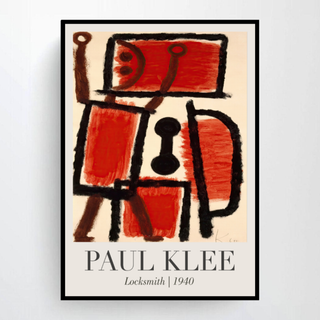 05.Paul Klee　パウル・クレー 　抽象画　アートポスター(その他)