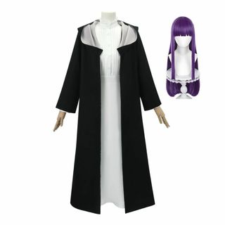 [COSSA] ウィッグ付き 葬送のフリーレン フェルン コスプレ衣装 コスチュ(その他)