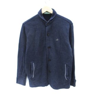 Crocodile - クロコダイル CROCODILE ジャケット ミドル丈 M 紺 ネイビー