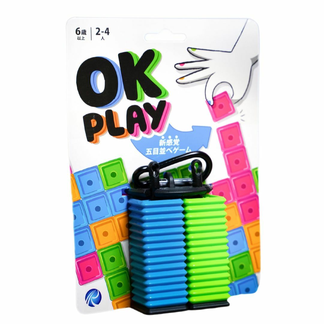 OKプレイ ボードゲーム 【イギリス発の五目並べ】 家族で楽しめる 簡単ルール  キッズ/ベビー/マタニティのキッズ/ベビー/マタニティ その他(その他)の商品写真