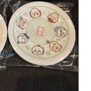 チイカワ(ちいかわ)のくら寿司  ちいかわ オリジナル寿司皿 うさぎ　ハチワレ　モモンガ　集合　(キャラクターグッズ)