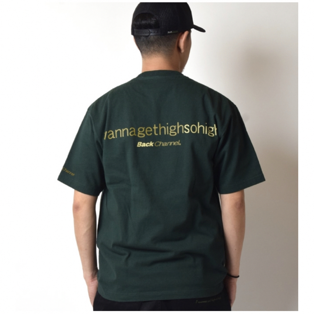 Back Channel(バックチャンネル)のBackChannel バックチャンネル Tシャツ グリーン L メンズのトップス(Tシャツ/カットソー(半袖/袖なし))の商品写真