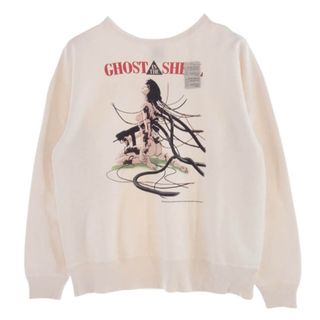 SAINT MICHAEL セントマイケル 25SS SM-HR8-0000-C10 攻殻機動隊 GS CRW N SWT GST IN THE S クルーネック スウェット ゴーストインザシェル トレーナー Lサイズ ベージュ系 L【極上美品】【中古】(スウェット)