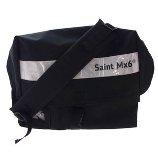 SAINT MICHAEL セントマイケル 23SS SM-S23-0000-078 MESSANGER BAG メッセンジャーバッグ ショルダーバッグ ブラック系【中古】(ショルダーバッグ)