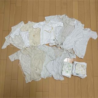 【日本製】ベビー肌着セット 10点 ガーゼタオルおまけ付