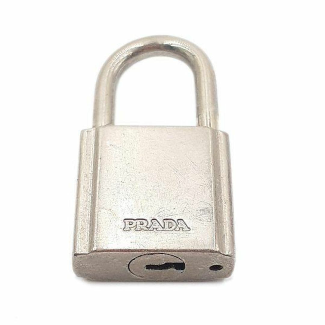 PRADA(プラダ)の◆良品◆ プラダ PRADA カデナ パドロック 南京錠 小物 クロシェット レディースのファッション小物(その他)の商品写真