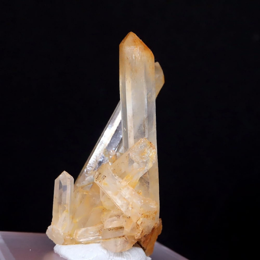 マンゴークォーツ ハロイサイト 水晶 13.7g MQ019 鉱物 天然石 原石 エンタメ/ホビーのコレクション(その他)の商品写真