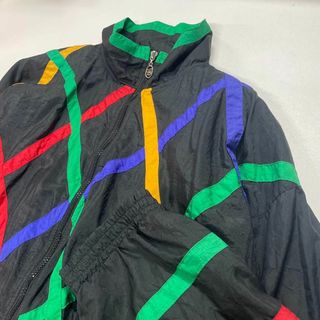 casuals 80's ナイロンジャケット ブラック レディースL(ナイロンジャケット)