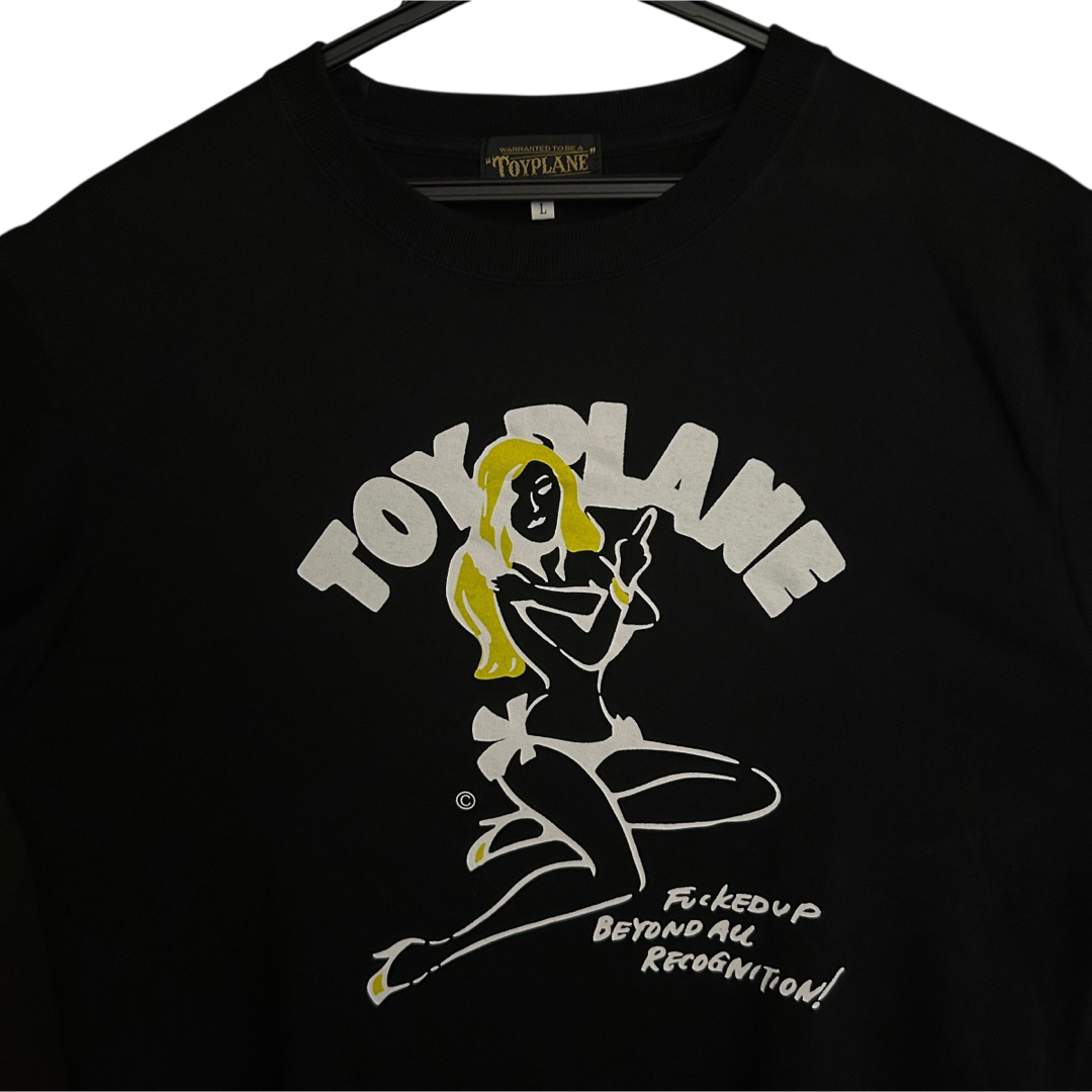 TOYPLANE(トイプレーン)の美品　トイプレーン　Tシャツ　サイズL メンズのトップス(Tシャツ/カットソー(半袖/袖なし))の商品写真