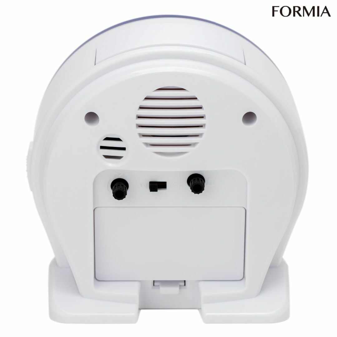 Formia(フォルミア) 目覚まし時計 置き 卓上 蓄光 静音 連続秒針 光セ インテリア/住まい/日用品のインテリア小物(置時計)の商品写真