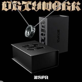 【新品未開封】aespa Dirty Work Dirty Crew Ring(アイドルグッズ)