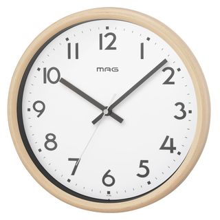 MAG(マグ) 掛け時計 壁掛け時計 電波時計 アナログ かわいい おしゃれ シ(置時計)