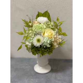 プリザーブドフラワー仏花一基