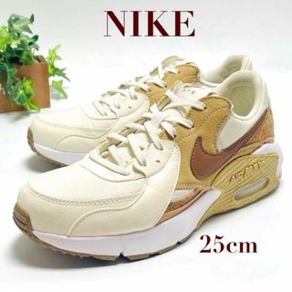 ナイキ(NIKE)の美品 NIKE ナイキ スニーカー エア エクシー 25 AIR MAX 厚底 (スニーカー)
