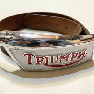 トライアンフブイ(Triumph V)のトライアンフ　ベルト　本革　バックル　メンズM(ベルト)