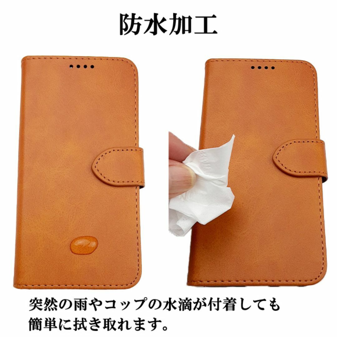 Galaxy A25 5G ケース 手帳型 レザー ギャラクシー ネイビー スマホ/家電/カメラのスマホアクセサリー(Androidケース)の商品写真