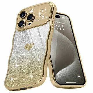 【カバー】Teageo iPhone 15 Pro Max 対応 ケース、キラキ(その他)