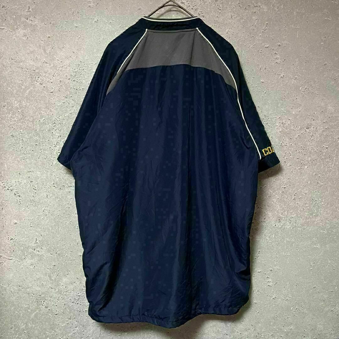 Alleson ATHLETIC 半袖 ハーフジップ スポーツ メッシュ M メンズのトップス(その他)の商品写真
