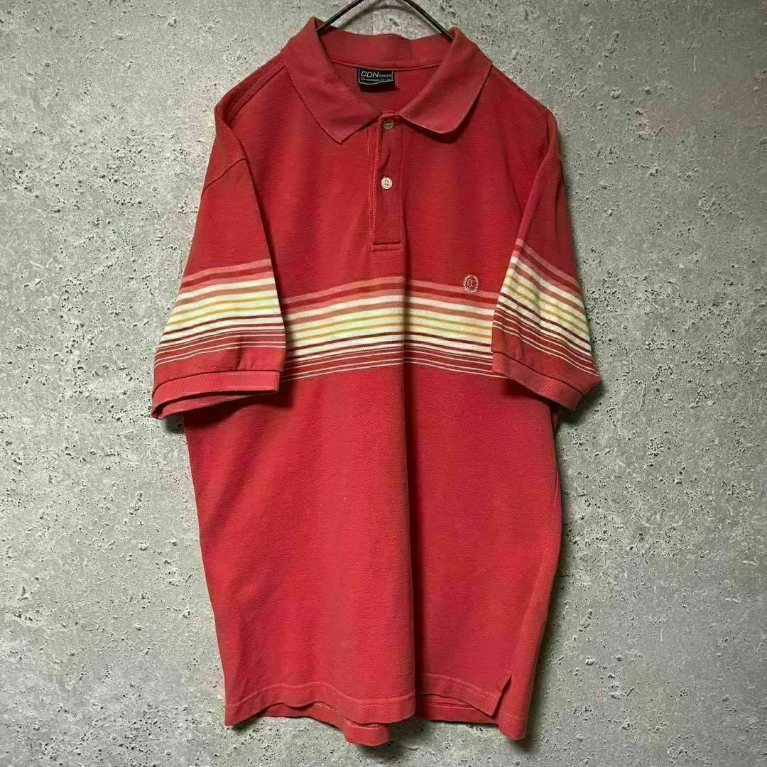 CANADIAN CLUB CDN SHIRTS ポロシャツ 刺繍 スポーツ L メンズのトップス(ポロシャツ)の商品写真