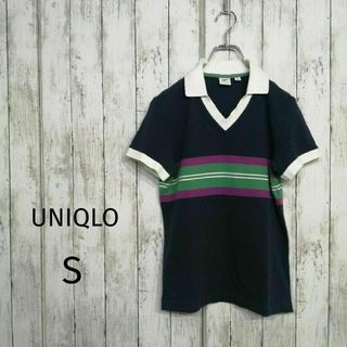 ユニクロ(UNIQLO)のUNIQLO ユニクロ メンズ マイケルバスティアン ポロシャツ 半袖 S 17(ポロシャツ)