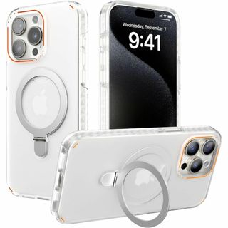 【カバー】PinLiSheng iPhone 15 ケース 隠し収納式 多機能ス