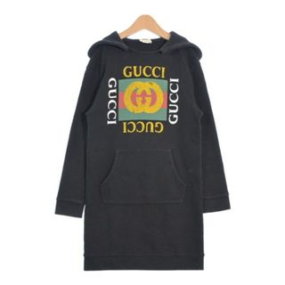 グッチ(GUCCI)のGUCCI グッチ ワンピース（その他） 130cm 黒 【古着】【中古】【送料無料】(ワンピース)