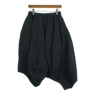 コムデギャルソン(COMME des GARCONS)のCOMME des GARCONS コムデギャルソン ひざ丈スカート S 紺 【古着】【中古】【送料無料】(ひざ丈スカート)