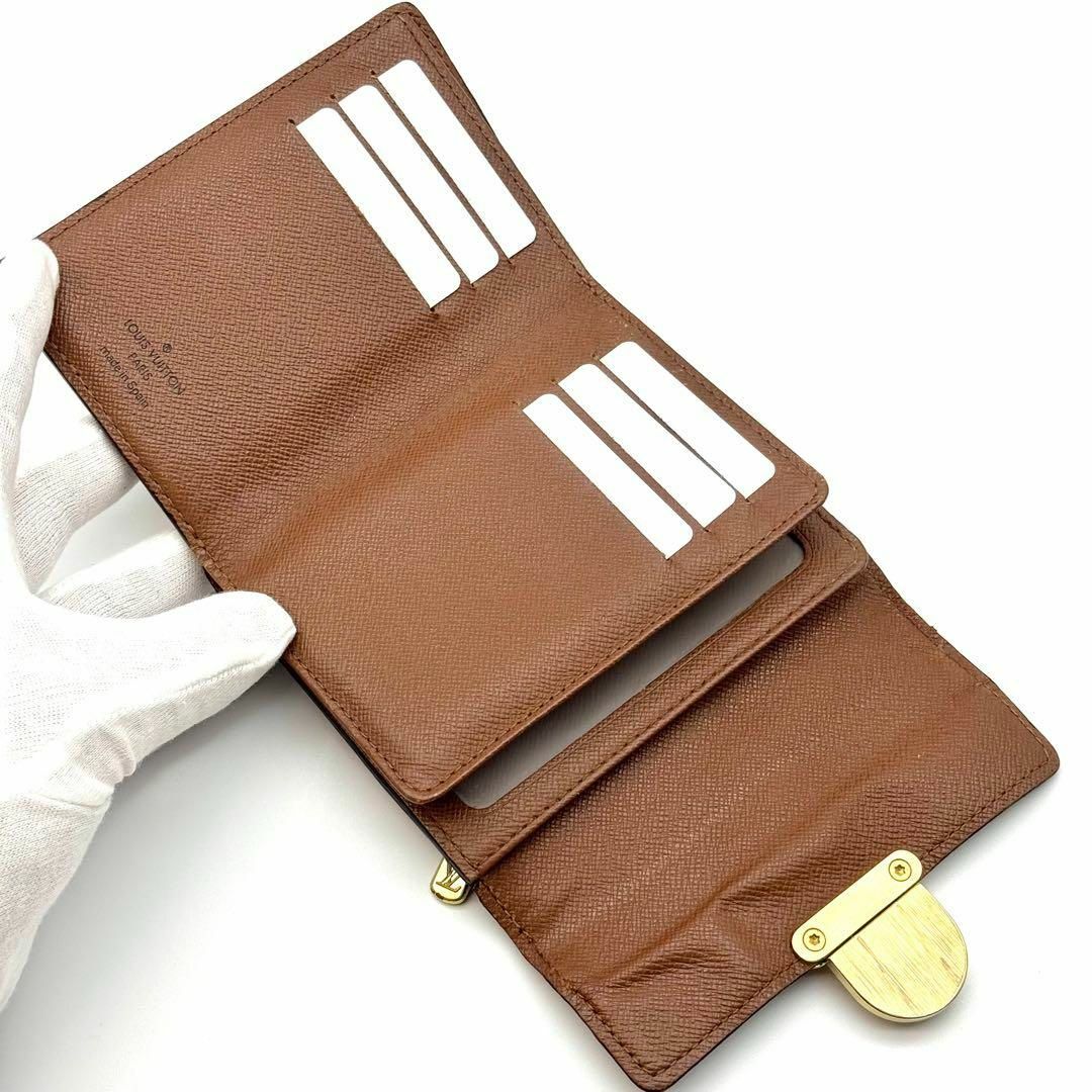 LOUIS VUITTON(ルイヴィトン)の【お買得】 ルイヴィトン モノグラム ポルトフォイユ コアラ カード9枚 三つ折 レディースのファッション小物(財布)の商品写真