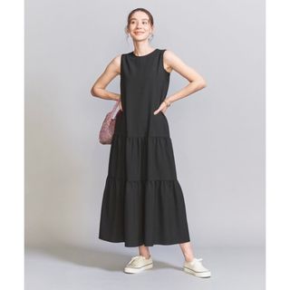 BEAUTY&YOUTH UNITED ARROWS - 美品！BEAUTY&YOUTH 【WEB限定】リネンライク ティアードワンピース