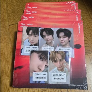 TXT TOGETHER Afterglow ver.5形態セット　トレカ付