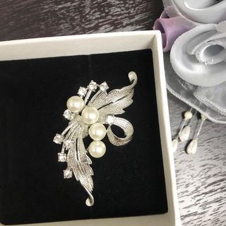 パールブローチ♡ 入園式、入学式、卒園式、卒業式(ブローチ/コサージュ)