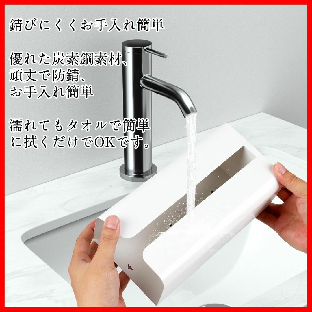 AMEITECHティッシュケース tower タワー マグネット 冷蔵庫 ペーパ インテリア/住まい/日用品のインテリア小物(ティッシュボックス)の商品写真