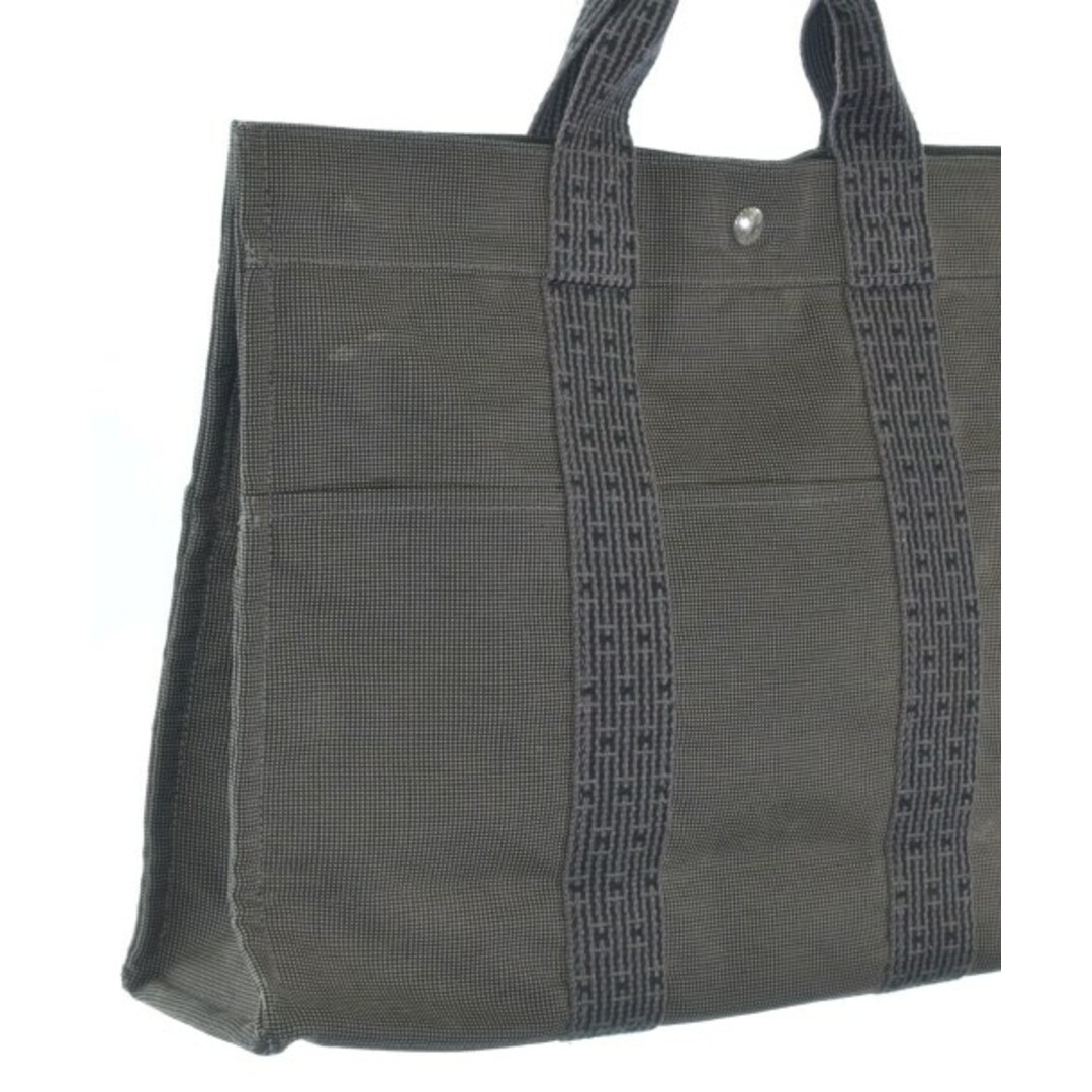 HERMÈS グレー トートバッグ HERMES - HERMES エルメス トートバッグ グレー 【古着】【中古