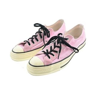 コンバース(CONVERSE)のCONVERSE コンバース スニーカー 26cm ピンク 【古着】【中古】【送料無料】(スニーカー)