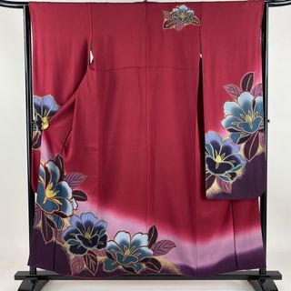 振袖 身丈154.5cm 裄丈63cm 正絹 秀品 【中古】(着物)