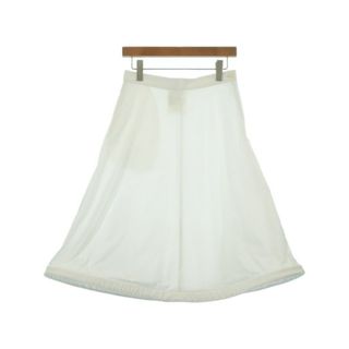 コムデギャルソンガール(COMME des GARCONS GIRL)のCOMME des GARCONS GIRL ロング・マキシ丈スカート S 白 【古着】【中古】【送料無料】(ロングスカート)