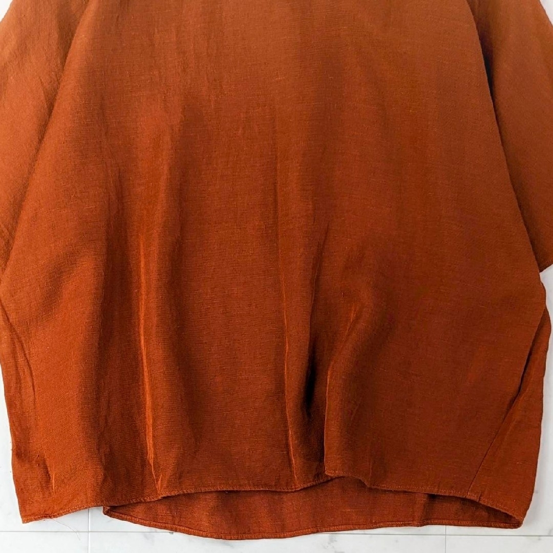 Demi-Luxe BEAMS(デミルクスビームス)の美品♪デミルクスビームス Demi-Luxe トリアセリネン ドルマンブラウス レディースのトップス(シャツ/ブラウス(半袖/袖なし))の商品写真