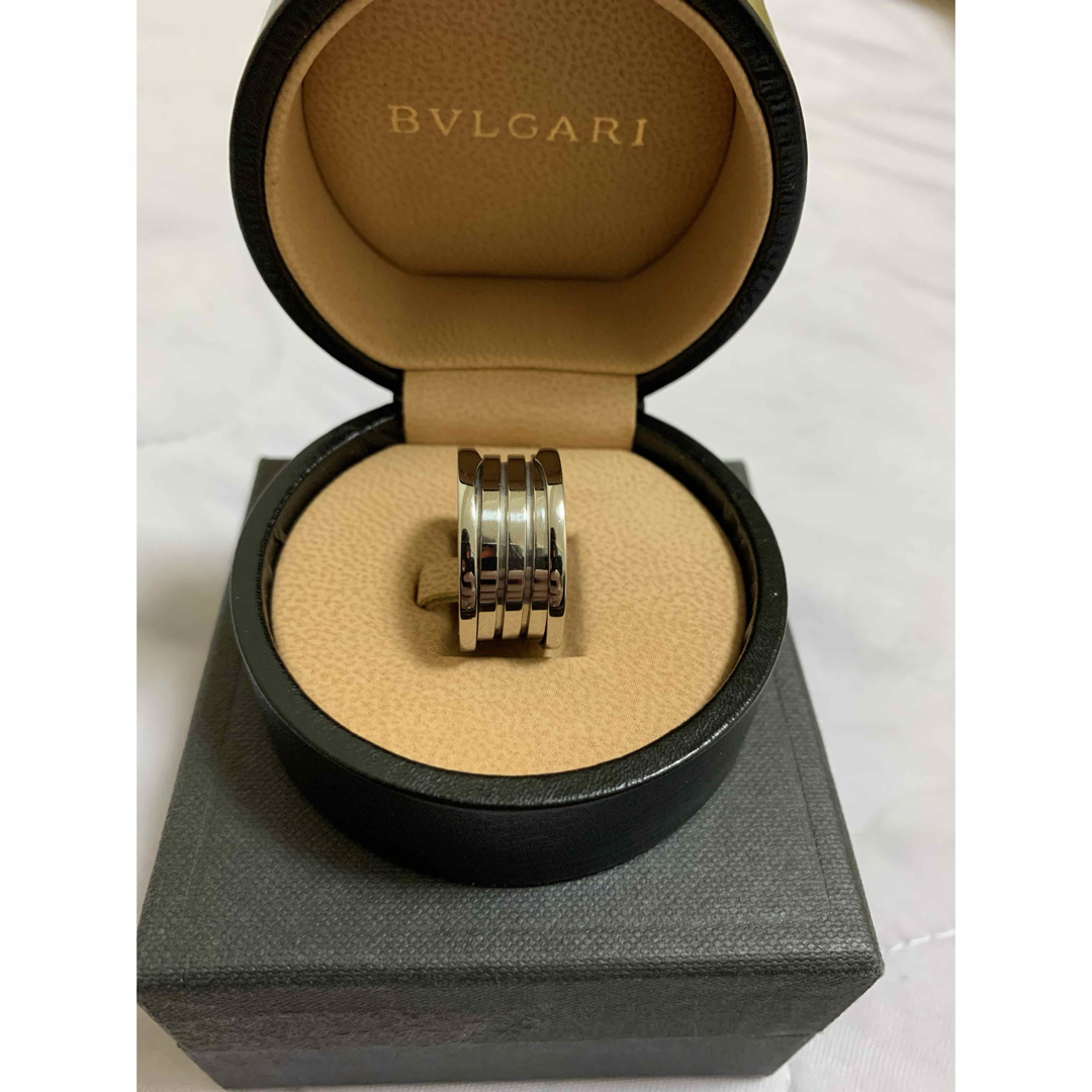 BVLGARI(ブルガリ)のBVLGARI ビーゼロワン リング 指輪 ホワイトゴールド　18金　4バンド メンズのアクセサリー(リング(指輪))の商品写真