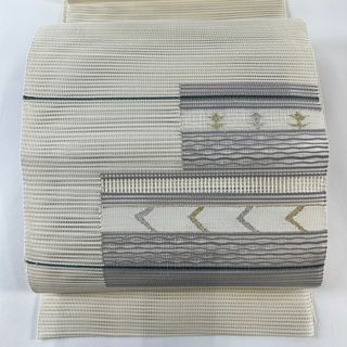 名古屋帯 美品 秀品 正絹 【中古】(帯)