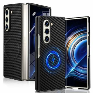 【新着商品】Galaxy Z Fold 6 用 ケース 炭素繊維テクスチャ 薄型