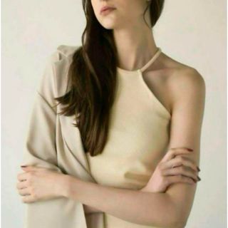 Eaphi one shoulder layered tops(カットソー(半袖/袖なし))